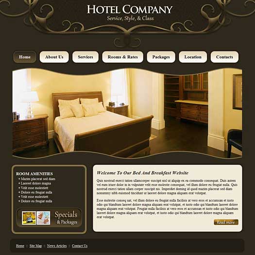 Thiết kế web khách sạn - hotel tại Đà Nẵng